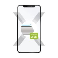 Ochranné tvrzené sklo FIXED Full-Cover pro Motorola Moto Edge (2022), lepení přes celý displej, černé