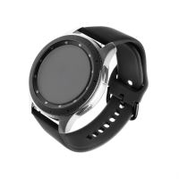 Silikonový řemínek FIXED Silicone sporty Strap s šířkou 22mm pro smartwatch, černý (1)