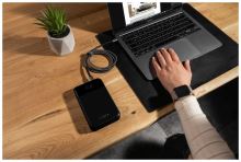 Nabíjecí a datový odolný kabel FIXED Armor s konektory USB-C/USB-C a podporou PD, 1.2 m, USB 2.0, 240W, šedý (8)