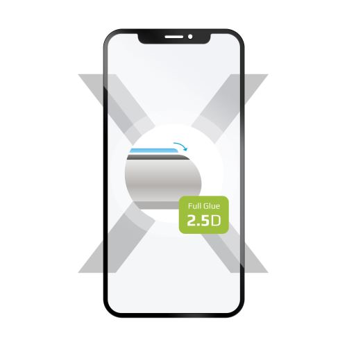 Ochranné tvrzené sklo FIXED Full-Cover pro Realme 9, lepení přes celý displej, černé