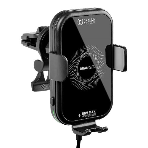 OBAL:ME GravCharger Wireless Charging Car Holder 15W Black