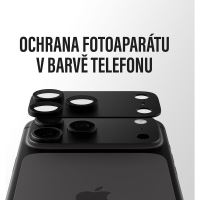 PanzerGlass FENDER hliníková ochrana fotoaparátu iPhone 18 Pro Max Black (černý) (5)