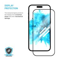 Ochranné tvrzené sklo FIXED Full-Cover pro Samsung Galaxy S25 Edge 5G, černé (4)