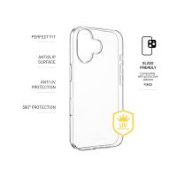 TPU gelový kryt FIXED Story AntiUV pro Apple iPhone 16, čirý (1)