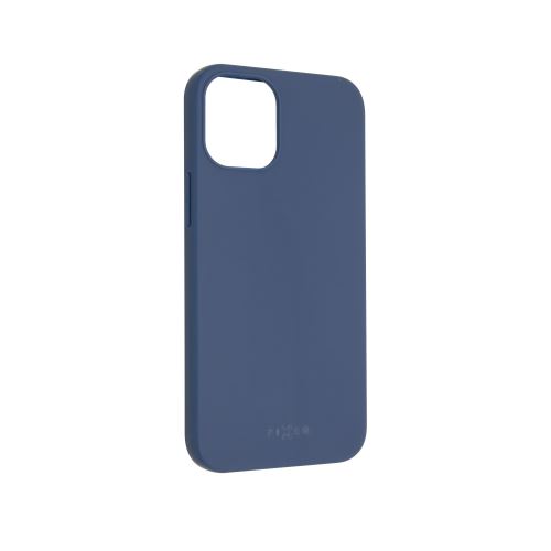 Zadní pogumovaný kryt FIXED Story pro Apple iPhone 12 mini, modrý