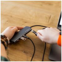 Nabíjecí a datový opletený kabel FIXED s konektory USB-C/USB-C a podporou PD, 1.2m, USB 2.0, 100W, černý (9)
