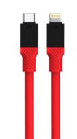 Tactical Fat Man Cable USB-C/Lightning 1m Red