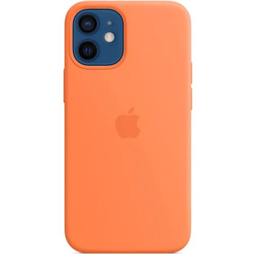 MHKN3ZM/A Apple Silicone Magsafe Cover for iPhone 12 Mini Kumquat