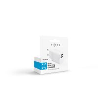 Síťová nabíječka FIXED s 2xUSB výstupem, 17W Smart Rapid Charge, bílá (8)