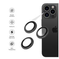 Ochranná skla čoček fotoaparátů FIXED Camera Glass pro Apple iPhone 14 Pro/14 Pro Max, space gray