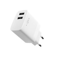 Síťová nabíječka FIXED s 2xUSB výstupem, 17W Smart Rapid Charge, bílá (4)