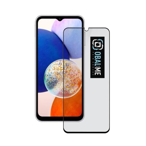 OBAL:ME 5D Glass Screen Protector for Samsung Galaxy A14 4G/5G Black