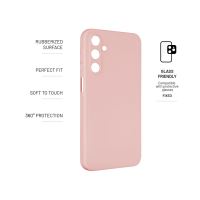 Zadní pogumovaný kryt FIXED Story pro Samsung Galaxy A25 5G, růžový (2)
