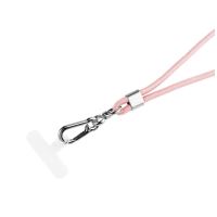 Univerzální šňůrka FIXED NeckUni pro telefony se zadním krytem, růžová (1)