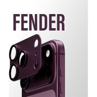 PanzerGlass FENDER hliníková ochrana fotoaparátu iPhone 18 Pro Dark Cherry (fialový) (3)