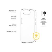 TPU gelový kryt FIXED Story AntiUV pro Apple iPhone 16e, čirý (1)
