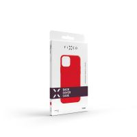 Zadní pogumovaný kryt FIXED Story pro Xiaomi Redmi Note 12, červený