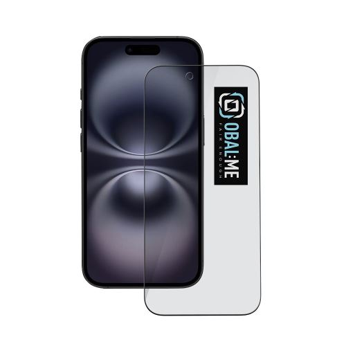 OBAL:ME Privacy 5D Glass Screen Protector for Apple iPhone Air Black