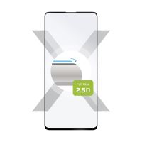 Ochranné tvrzené sklo FIXED Full-Cover pro Samsung Galaxy M12, lepení přes celý displej,