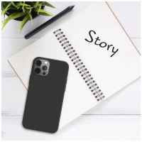 Zadní pogumovaný kryt FIXED Story pro Xiaomi Redmi 13C/POCO C65, černý (3)