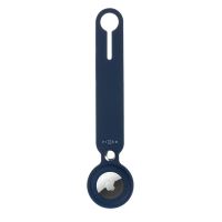 Silikonové pouzdro s popruhem FIXED Silky pro Apple AirTag, modré (2)