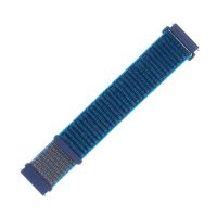 Nylonový řemínek FIXED Nylon Strap s šířkou 20mm pro smartwatch, temně modrý