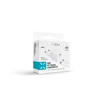 Set síťové nabíječky FIXED Mini s USB-C výstupem a USB-C/USB-C kabelu, podpora PD, 1 metr, 20W, bílý (6)