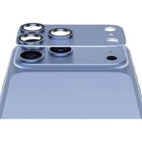 PanzerGlass FENDER hliníková ochrana fotoaparátu iPhone 18 Pro Shades of Blue (světle modrý) (1)