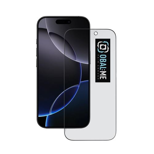 OBAL:ME Privacy 5D Glass Screen Protector for Apple iPhone 17/17 Pro Black