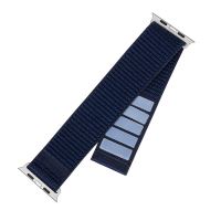 Nylonový řemínek FIXED Nylon Sporty Strap pro Apple Watch Ultra 49mm, tmavě modrý (1)