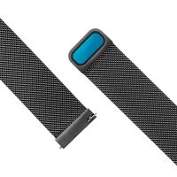 Síťovaný nerezový řemínek FIXED Mesh Strap s šířkou 20mm pro smartwatch, černý