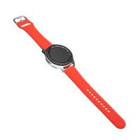 Silikonový řemínek FIXED Silicone Strap s šířkou 20mm pro smartwatch, červený
