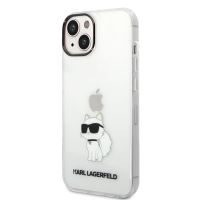 Karl Lagerfeld IML Choupette NFT Case for iPhone 14 Transparent