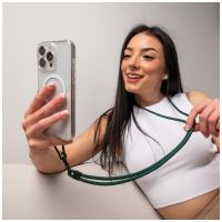 Univerzální šňůrka FIXED NeckUni pro telefony se zadním krytem, šedá (6)