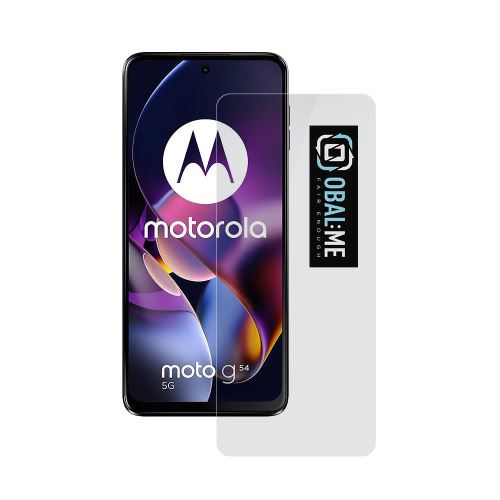 OBAL:ME 2.5D Glass Screen Protector for Motorola G54 5G/Power Edition Clear