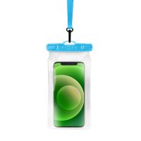 Voděodolné plovoucí pouzdro na mobil FIXED Float s kvalitním uzamykacím systémem a certifikací IPX8, modrá (1)