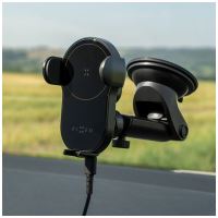 Automatický držák do auta s rychlým bezdrátovým nabíjením FIXED Matic XL na sklo/palubní d (10)