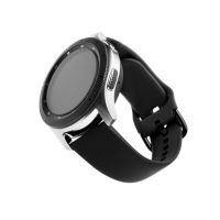 Silikonový řemínek FIXED Silicone Strap s šířkou 22mm pro smartwatch, černý