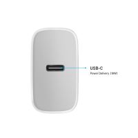 Set síťové nabíječky FIXED s USB-C výstupem a USB-C/USB-C kabelu, podpora PD, 1 metr, 18W, (5)