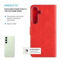 Pouzdro typu kniha FIXED Opus pro Samsung Galaxy S25+, červené (2)