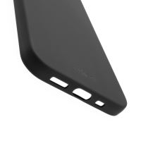Zadní pogumovaný kryt FIXED Story pro Samsung A25 5G, černý (1)