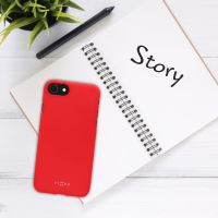 Zadní pogumovaný kryt FIXED Story pro Samsung Galaxy A42 5G, červený (3)