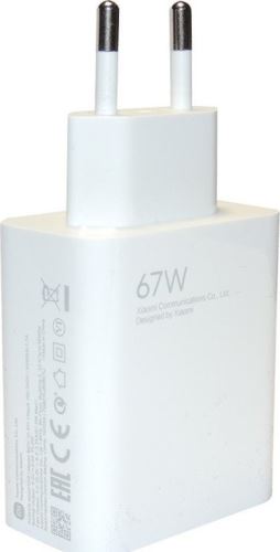 Xiaomi MDY-12-EH USB-A 67W Travel Charger White (Service Pack)