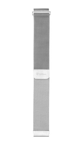 Tactical 640 Loop Magnetic Stainless Steel Band for 20mm Silver
