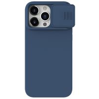 Nillkin CamShield Silky Silicone Case for Apple iPhone 15 Pro Midnight Blue
