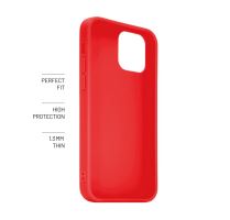 Zadní pogumovaný kryt FIXED Story pro Samsung A35 5G, červený (2)