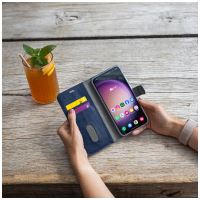 Pouzdro typu kniha FIXED Opus pro Samsung Galaxy A25 5G, modré (7)