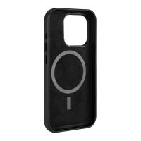 Kožený zadní kryt FIXED MagLeather s podporou MagSafe pro Apple iPhone 15 Plus, černý (2)