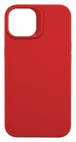 Ochranný silikonový kryt Cellularline Sensation pro Apple iPhone 14, červený