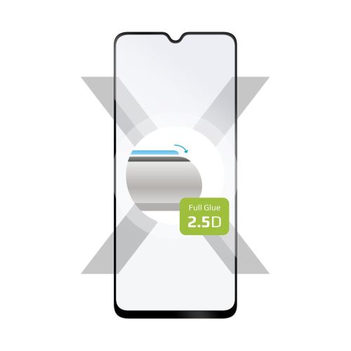 Ochranné tvrzené sklo FIXED Full-Cover pro Motorola Moto G22, lepení přes celý displej, če